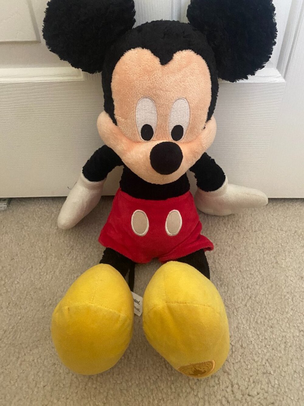 Authentic Disney World Mickey Mouse Plush Doll (2006-2009)